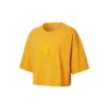 Camiseta de manga corta holgada con letras de la serie Chuck Taylor All Star «Amarillo»
