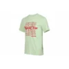Camiseta de manga corta para hombre Converse Renew con estampado de letras, color verde