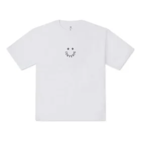 Camiseta de manga corta Smiley, tallas asiáticas «Blanco»