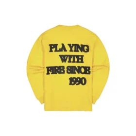 Camiseta de manga larga Converse x Asap Nast, tallas asiáticas, «Amarillo»