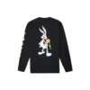 Camiseta de manga larga Converse x Bugs Bunny, tallas asiáticas, «Negro»