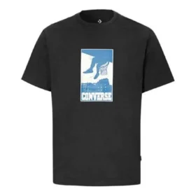 Camiseta deportiva de manga corta Chuck Taylor All Star Printing «Negro» Camiseta deportiva de manga corta Chuck Taylor All Star Printing «Negro»