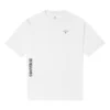 Camiseta deportiva de manga corta con cuello redondo y estampado suelto Converse Skate para hombre, color blanco