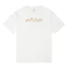 Camiseta deportiva de punto holgada de manga corta con estampado de Converse para hombre, color blanco