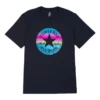 Camiseta estándar con parche Chuck, tallas asiáticas, «Negro multicolor»