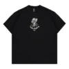 Camiseta Flower Friends Tallas asiáticas «Negro»