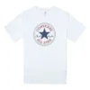 Camiseta Go-To Chuck Taylor All Star Patch de corte estándar, tallas asiáticas, «Blanco»