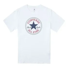 Camiseta Go-To Chuck Taylor All Star Patch de corte estándar, tallas asiáticas, «Blanco» Camiseta Go-To Chuck Taylor All Star Patch de corte estándar, tallas asiáticas, «Blanco»