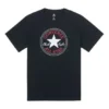 Camiseta Go-To Chuck Taylor All Star Patch de corte estándar, tallas asiáticas, «Negro»