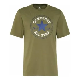 Camiseta Go-To Chuck Taylor All Star Patch Standard Fit, tallas asiáticas, «Verde oliva»