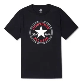 Camiseta Go-To Chuck Taylor Classic Patch de corte estándar, tallas asiáticas «Negro»