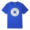Camiseta Go-To Chuck Taylor Patch de corte estándar, tallas asiáticas, «Azul»