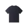Camiseta Go-To con estrella bordada y diseño en forma de V, corte estándar, tallas asiáticas, «Negro»