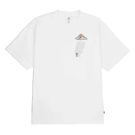 Camiseta gráfica Cloud Pocket, tallas asiáticas, «Blanco»