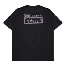 Camiseta gráfica Cons Tallas asiáticas «Negro»