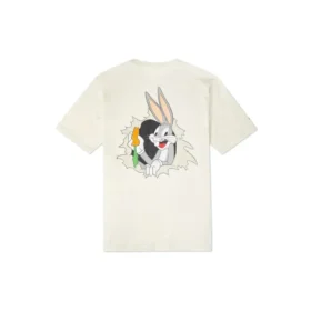 Camiseta gráfica Converse x Bugs Bunny, tallas asiáticas, «Blanco»
