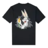 Camiseta gráfica Converse x Bugs Bunny, tallas asiáticas, «Negro»