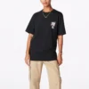 Camiseta gráfica Converse x Bugs Bunny, tallas asiáticas, «Negro»