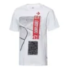 Camiseta gráfica de manga corta ERX, tallas asiáticas «Blanco»