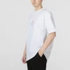Camiseta gráfica de surf para actividades de verano, tallas asiáticas, «Blanca»
