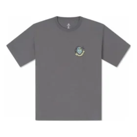 Camiseta gráfica de verano para actividades al aire libre, tallas asiáticas, «Gris»