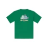 Camiseta gráfica de verano para exterior, tallas asiáticas «Verde»