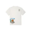 Camiseta gráfica Desert, tallas asiáticas, «Blanco»