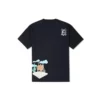 Camiseta gráfica Desert, tallas asiáticas, «Negro»