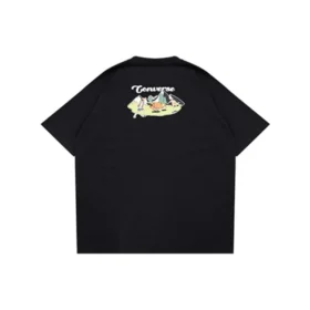 Camiseta gráfica Outdoor Tallas asiáticas «Negro»