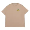 Camiseta gráfica para exteriores, tallas asiáticas «Oat Milk»
