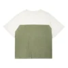Camiseta gráfica Shapes Triangle Raglan, tallas asiáticas «Egret»