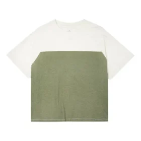Camiseta gráfica Shapes Triangle Raglan, tallas asiáticas «Egret»