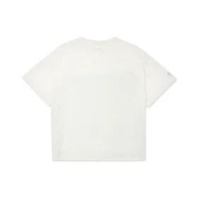 Camiseta gráfica Shapes Triangle Raglan, tallas asiáticas «Egret»
