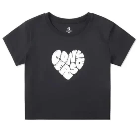 Camiseta Heart Talla asiática «Negro»