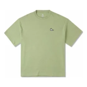 Camiseta holgada con parche de zapatillas Go-To, tallas asiáticas, «Vitality Green»