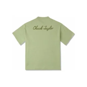 Camiseta holgada con parche de zapatillas Go-To, tallas asiáticas, «Vitality Green»