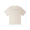 Camiseta holgada con parche Go-To Sneaker, tallas asiáticas «Beige»