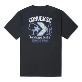 Camiseta Landscape Center, tallas asiáticas, «Negro»