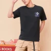 Camiseta Landscape Center, tallas asiáticas, «Negro»