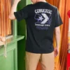 Camiseta Landscape Center, tallas asiáticas, «Negro»