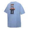 Camiseta Level Up, tallas asiáticas, «Azul claro»