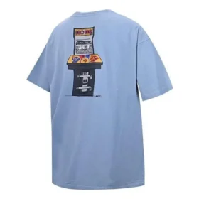 Camiseta Level Up, tallas asiáticas, «Azul claro»