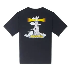 Camiseta Lighthouse Tallas asiáticas «Negro»