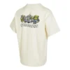 Camiseta Musical Frogs, tallas asiáticas, «Beige»