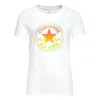 Camiseta Ombre Chuck Patch Crew, tallas asiáticas «Blanco Amarillo»