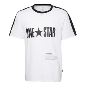 Camiseta One Star Panel Tallas asiáticas «Blanco»