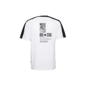 Camiseta One Star Panel Tallas asiáticas «Blanco»
