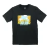Camiseta Overgrown Hoops, tallas asiáticas, «Negro»