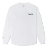 Camiseta Raglán de manga larga Chain Stitch, tallas asiáticas, «Blanco»