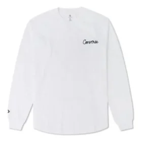Camiseta Raglán de manga larga Chain Stitch, tallas asiáticas, «Blanco»